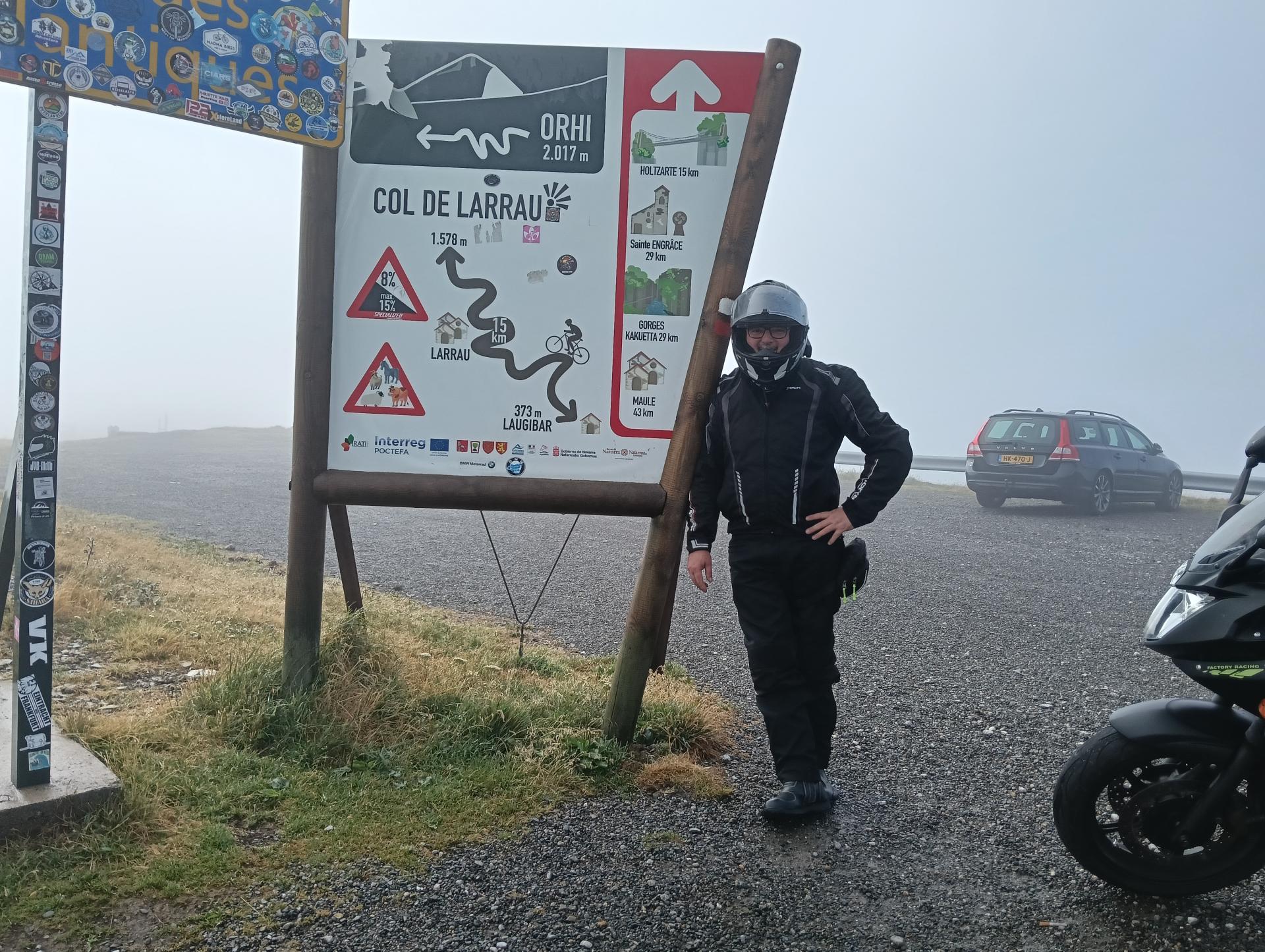 Id Rider: 1666 - 2025-07-17 23:17:40 <h2> Puerto de Larrau</h2>