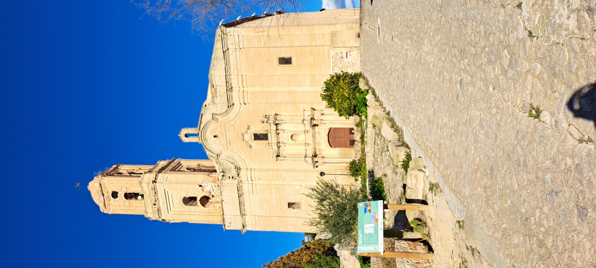 Id Rider: 104 - 2025-01-14 09:11:00 <h2> Antigua iglesia de  Corbera d'Ebre</h2>